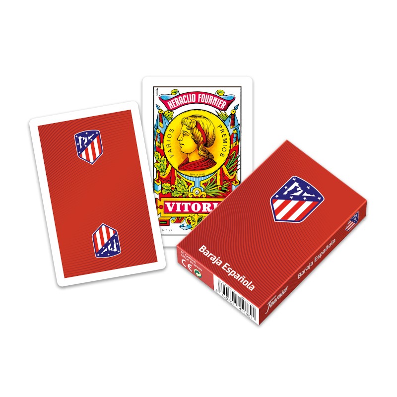 Atletico de Madrid - Baraja Española 40 cartas Fournier