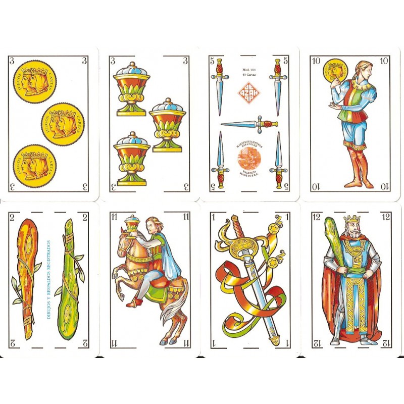 Baraja Española Mod 101 - 40 cartas