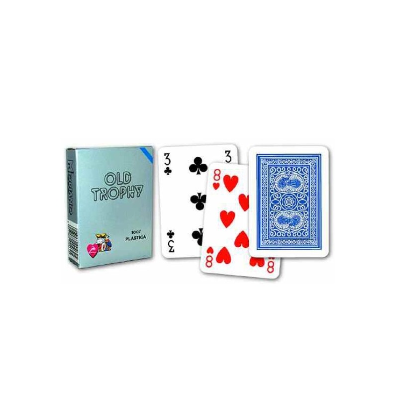 Modiano OLD TROPHY - 100% Plastic Poker
